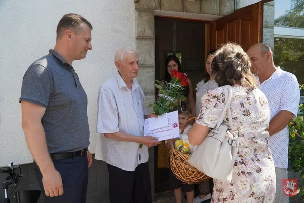 Житель Володимира відствяткував 100-річний ювілей (фото)