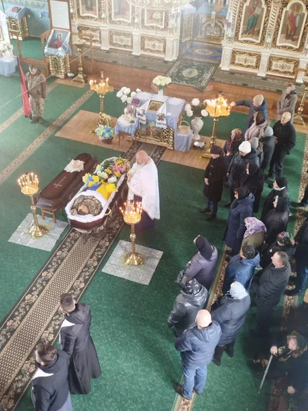 У Луцькому районі попрощалися із загиблим воїном Петром Масюком (фото)