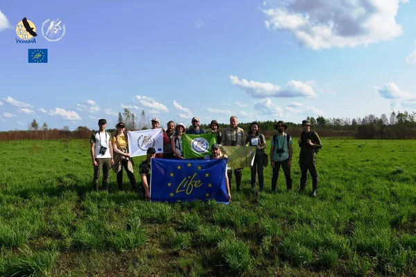 На Волинь з'їхалися науковці з п'яти країн, щоб знайти рідкісного птаха (фото)