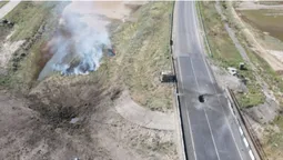 Окупанти заявили про обстріл Чонгарського мосту (фото, відео)