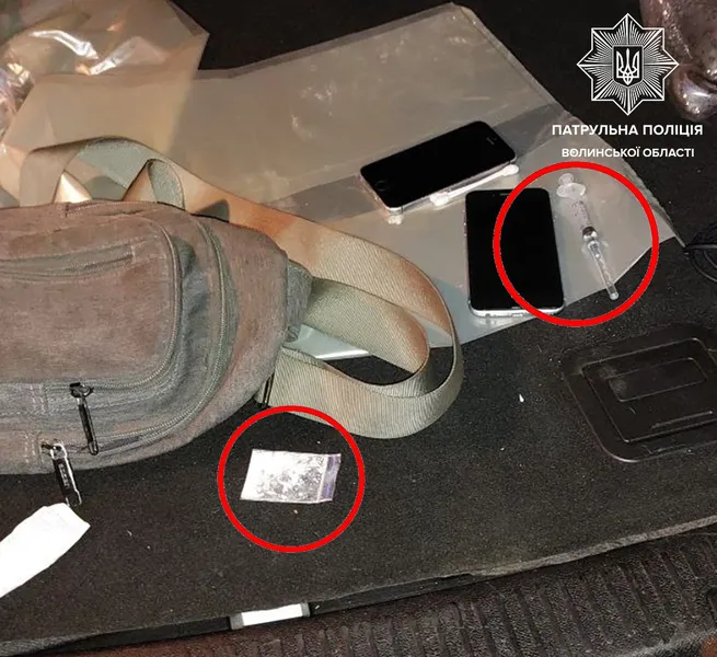 На Волині зловили двох порушників комендантської години з наркотиками (фото)