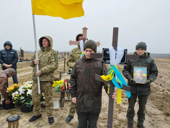 На Волині прощались  із захисником Віктором Сіжуком (фото)