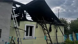 На Волині під час буревію блискавка знищила цілий будинок (фото)