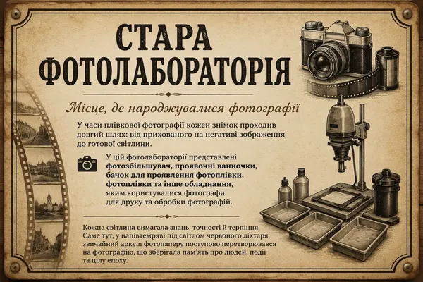 Як колись народжувалися фотографії: у Ковелі відкрили незвичну музейну локацію (фото)