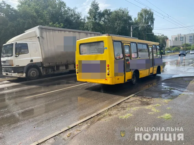 У Луцьку на Конякіна фура переїхала пішохода (відео)