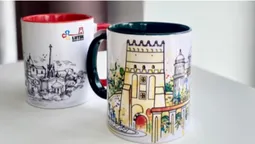 У Луцьку продають чашки із панорамою та символами міста (фото)