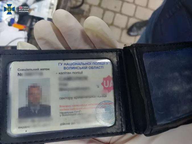 На Волині СБУ затримала поліцейського-хабарника (фото)