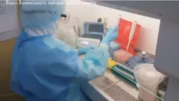Показали, як на Волині тестують на коронавірус (відео)