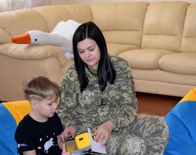 Волинські прикордонники привітали з Днем Миколая дітей загиблих побратимів (фото)
