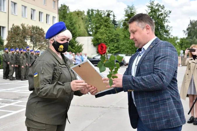 У Луцьку нацгвардійці відзначили річницю створення військової частини