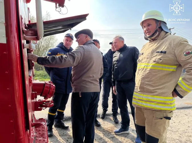 На Ковельщині відкрили добровільний підрозділ пожежної охорони