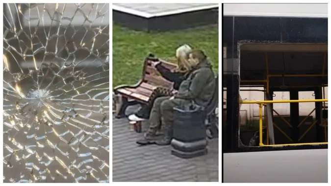 Куля влучила у тролейбус: у центрі Луцька дівчина влаштувала хаотичну стрілянину (відео)
