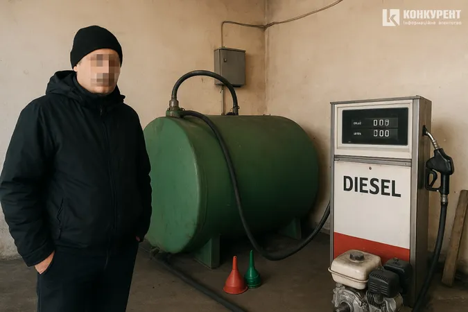 Працівник луцького «Мотору» «знайшов» тонни пального й облаштував підпільну заправку