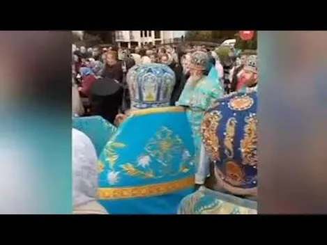 Прилетів на вертольоті: як на Волині зустрічали Онуфрія (фото)