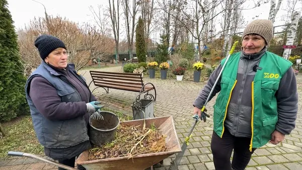 «Хто ходить на роботу – той живе»: 70-річна озеленювачка створює квітковий рай у Луцькому зоопарку