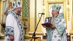 Епіфаній вручив Михаїлу орден Святителя Миколая Чудотворця (фото)