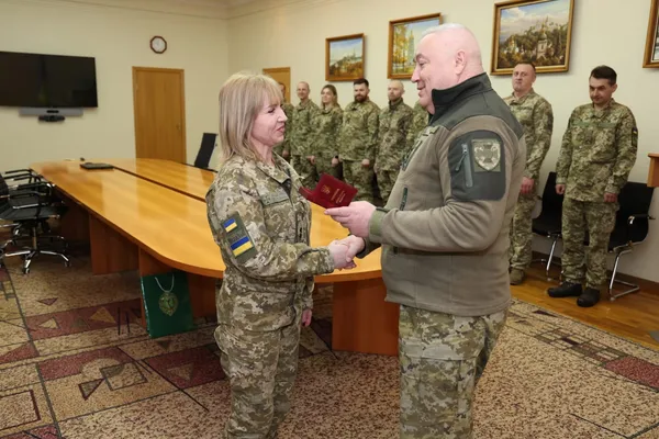 Прикордонниць з Волині нагородили орденом «За мужність»