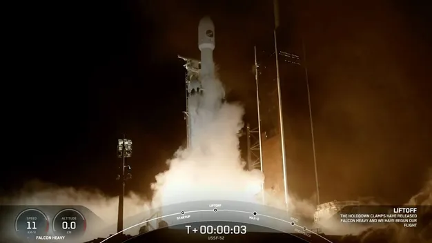 США запустили на орбіту секретний військовий космоплан (відео)