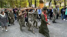 «Освячені правдою»: на Тернопільщині відбулося Всеукраїнське військове паломництво (фото)
