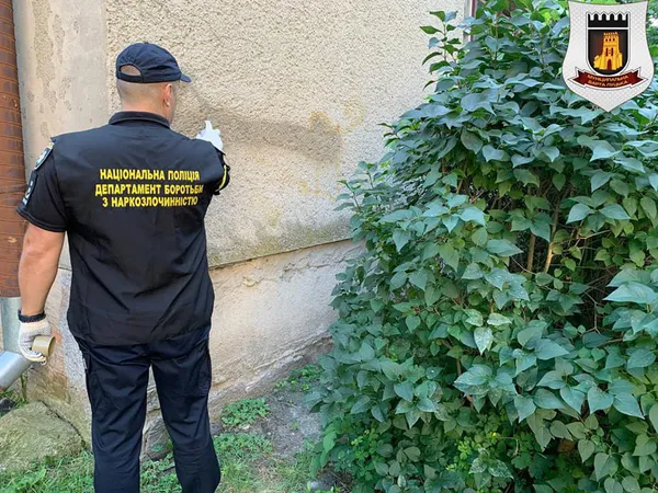 У Луцьку зафарбовували адреси сайтів та телеграм-каналів з рекламою наркотиків (фото)