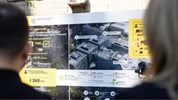 Володимир та Олена Зеленські відвідали лікарню «Охматдит» (фото)