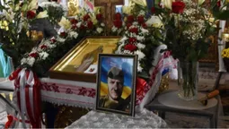 У громаді на Волині провели в останню путь воїна Михайла Мельника (фото)