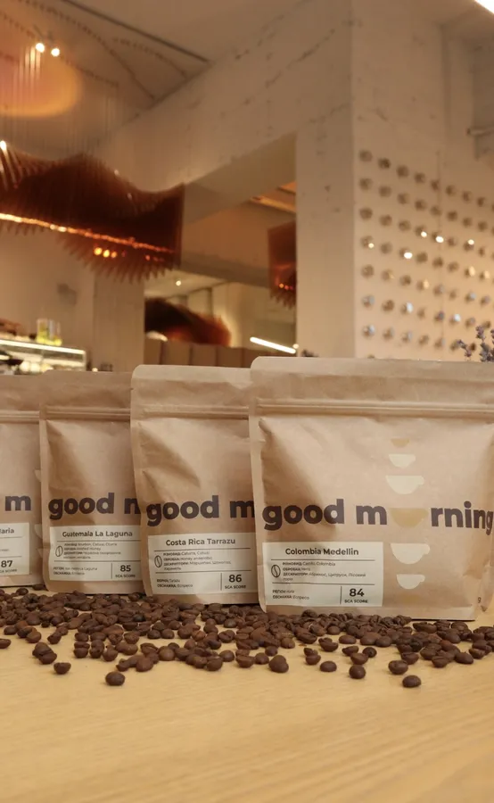GoodMorning Coffee Roasters: від зерна до чашки