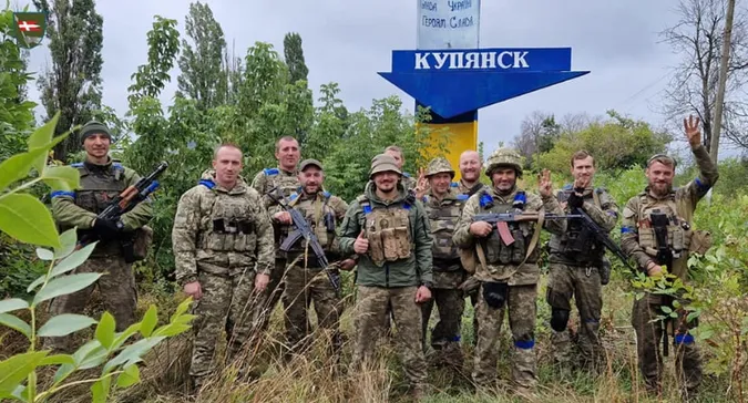 Воїни волинської 14-ї ОМБР показали звільнений Куп'янськ (фото)