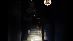 Ввечері у луцькому парку  муніципали виявили компанію п'яниць (відео)