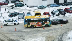 У Луцьку ДТП за участю маршрутки (фото)