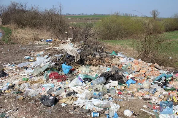 Околицю волинського міста закидали сміттям (фото)