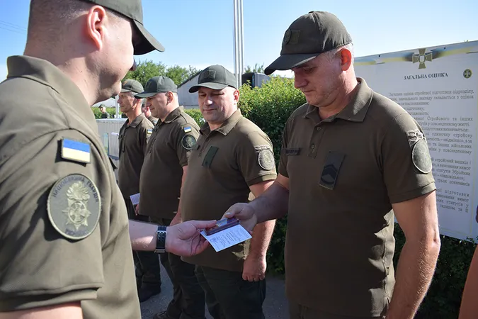 В День Конституції волинським гвардійцям вручили нагороди (фото)