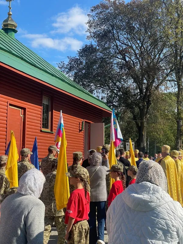 У селі Гірка Полонка освятили Пантеон полеглих Героїв (фото)