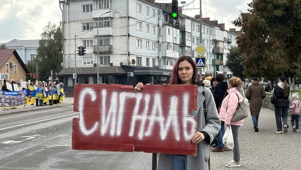 У Володимирі провели акцію на підтримку військовополонених та зниклих безвісти захисників (фото)