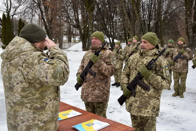 На Волині нові рекрути склали присягу на вірність Україні (фото)