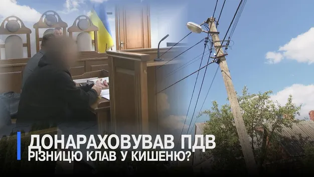 На Волині судять директора фірми з освітлення за махінації з бюджетними коштами (відео)