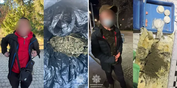 У Луцьку зловили нервових наркоманів