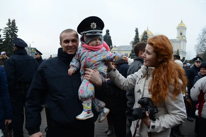 Патрульні поліцейські Луцька присягнули на вірність