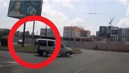 У Луцьку BMW «дрифтанув» перед носом патрульних (відео)