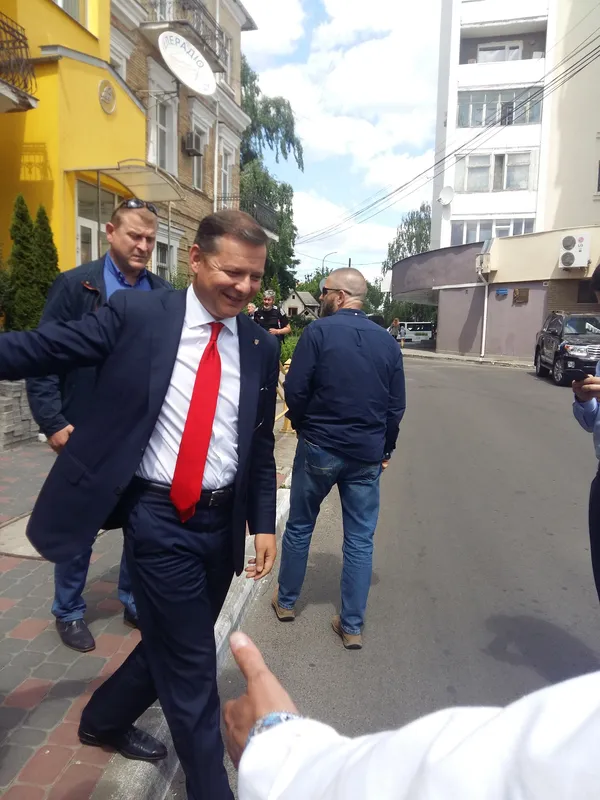 Що робив нардеп Олег Ляшко в Луцьку (фото)