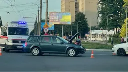 У Луцьку мотоцикл зіткнувся з легковиком (фото, відео)