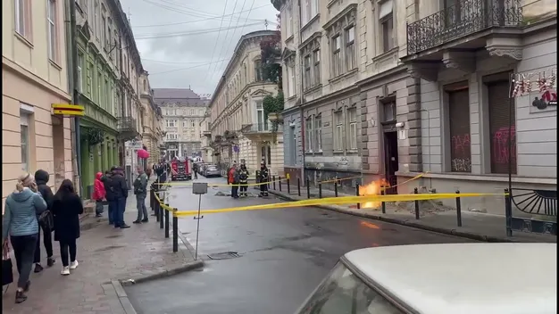 У центрі Львова стався витік газу (фото,відео)