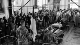 У Луцьку провели в останню дорогу загиблих Героїв Костянтина Кіріка та Михайла Федоровича (фото, відео)
