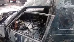 На Волині посеред міста загорівся саморобний електрокар (фото) 