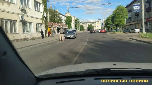 У Луцьку – аварія: зіткнулися Renault та Honda (фото)