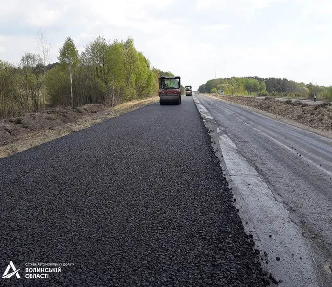 Показали, як відремонтували трасу «Ковель-Ягодин» (фото)