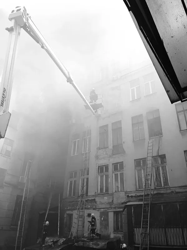 В Одесі оголосили дводенну жалобу через пожежу в коледжі