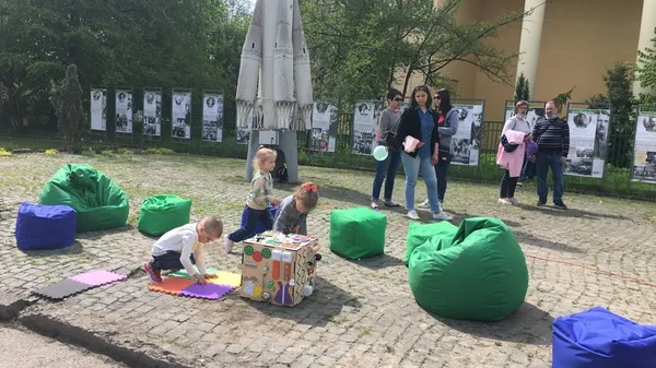 У Волинському краєзнавчому музеї відкрили музейний дворик