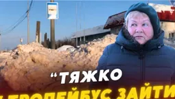 «Велика незручність для пасажирів»: лучани нарікають на нерозчищені від снігу зупинки (відео)