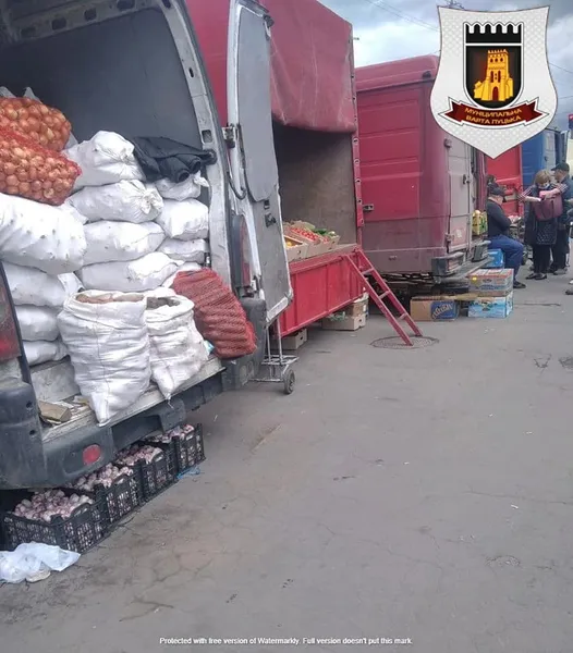 У Луцьку штрафуватимуть за продаж з автомобілів навпроти автостанції (фото)